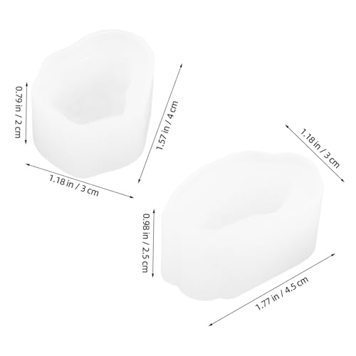 Housoutil 2 Stück Silikonform Teilig für Schmuckherstellung Kristall Cluster Gießform Flexibel Hitzebeständig Präzise für Epoxidharz Anhänger Schlüsselanhänger DIY Schmuck Basteln Housoutil 2 Stück Silikonform Teilig für Schmuckherstellung Kristall Cluster Gießform Flexibel Hitzebeständig Präzise für Epoxidharz Anhänger Schlüsselanhänger DIY Schmuck Basteln von Housoutil