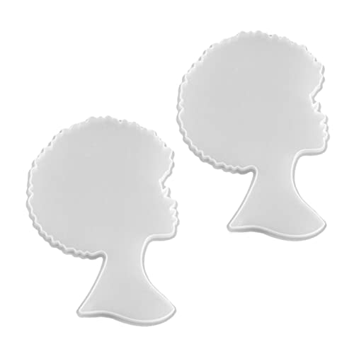 Housoutil 2 Stück Silikonform für Diy Projekte Cartoon Frauenkopf Gießform für Tischdekoration und Bastelzubehör Lebensmittelechtes Silikon Leicht zu Entformen Housoutil 2 Stück Silikonform für Diy Projekte Cartoon Frauenkopf Gießform für Tischdekoration und Bastelzubehör Lebensmittelechtes Silikon Leicht zu Entformen von Housoutil