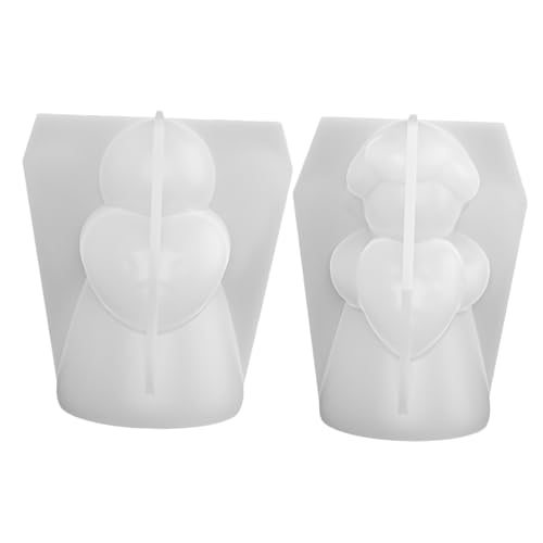 Housoutil 2 Stück Silikonformen Für Epoxidharz Ornament Silikonform Engelformen Zum Basteln Formen Zur Engelherstellung Silikonharzformen Einzigartige Harzgussformen Kleine Engelform von Housoutil