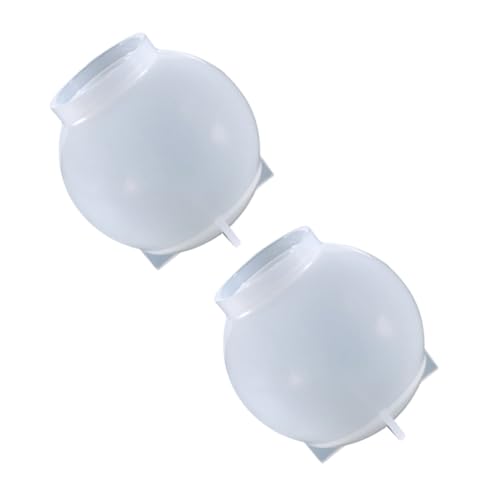 Housoutil 2 Stück Silikonformen Kugel für Epoxidharz Gießen Kristallkugel DIY Resinform Nahtlose Runde Gießform für Pflanzen Deko Handwerk Home Office Housoutil 2 Stück Silikonformen Kugel für Epoxidharz Gießen Kristallkugel DIY Resinform Nahtlose Runde Gießform für Pflanzen Deko Handwerk Home Office von Housoutil