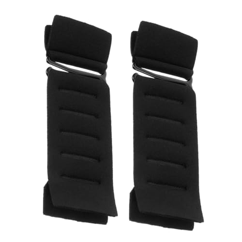 Housoutil 2 Stück Sport -bh -einstellgürtel Bh-verlängerungsschnallen Verlängerungs-bh-haken Bh-hakenverlängerungen Bh -gurt Extender Damen-bh-verlängerungshaken Nylon Black von Housoutil