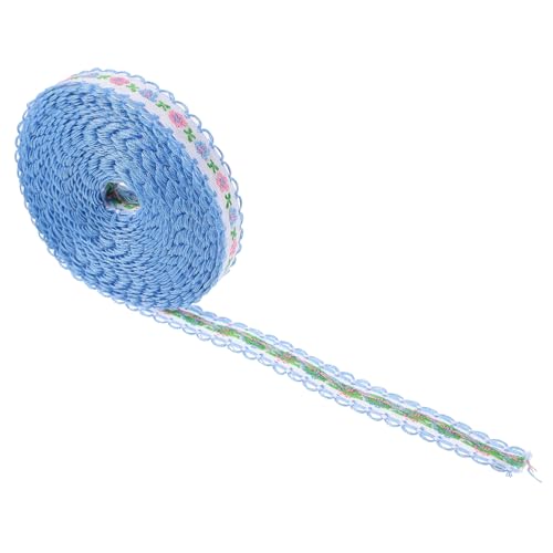 Housoutil 2 Stück Stickerei Spitzenborte Yards Elegantes Nähzubehör für Diy Handwerk Leichte und Kompakte Stoffborte Vielseitig Einsetzbar für Kleidung Vorhänge und Tischdecken von Housoutil