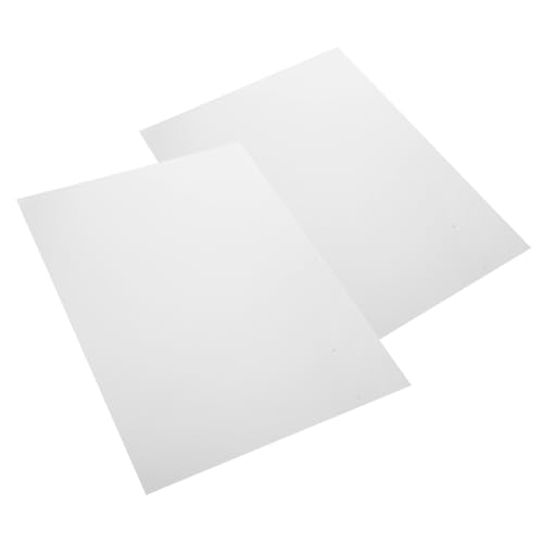 Housoutil 2 Stück Sublimation Blanks für DIY Hochwertige Leere Metalltafeln für Designs für und Dekoration von Housoutil