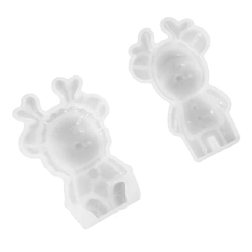 Housoutil 2 Stück Teiliges Silikonformen Weihnachten Elch DIY Gießformen für Epoxidharz Seifen Kerzen Schmuck Herstellung Kreative Bastelwerkzeuge Housoutil 2 Stück Teiliges Silikonformen Weihnachten Elch DIY Gießformen für Epoxidharz Seifen Kerzen Schmuck Herstellung Kreative Bastelwerkzeuge von Housoutil