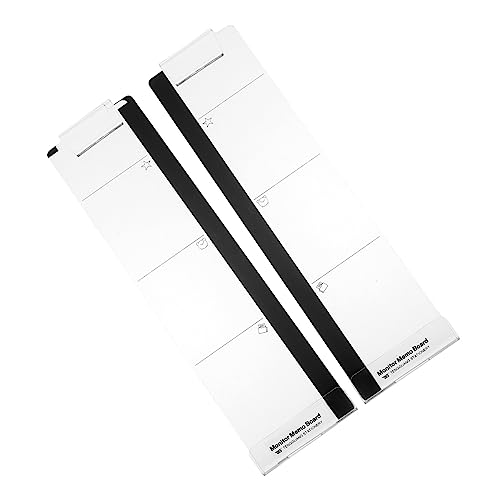 Housoutil 2 Stück Teiliges Transparente Memo Boards Praktischer Telefonhalter und Monitorzubehör für Büroorganisation Installieren Stabil für Notizen und Nachrichten Am Arbeitsplatz Housoutil 2 Stück Teiliges Transparente Memo Boards Praktischer Telefonhalter und Monitorzubehör für Büroorganisation Installieren Stabil für Notizen und Nachrichten Am Arbeitsplatz von Housoutil
