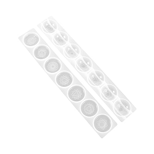 Housoutil 2 Stück Teiliges Wiederverwendbares Silikonform für Schmuckherstellung Epoxidharz Gussformen für Kreative Diy Projekte Einfach zu Reinigen und Langlebig Housoutil 2 Stück Teiliges Wiederverwendbares Silikonform für Schmuckherstellung Epoxidharz Gussformen für Kreative Diy Projekte Einfach zu Reinigen und Langlebig von Housoutil