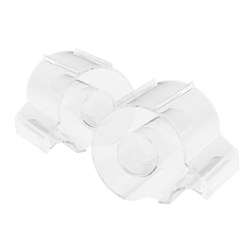 Housoutil 2 Stück Transparenter Bandschneider Klebeband im Spender Verpackungsklebeband mit Abroller Paketklebeband Klebeband nachfüllt Büroband Wickelband Malerbandabroller Lehrerband Acryl von Housoutil