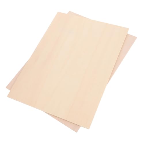 Housoutil 2 Stück Unbehandelte Balsaholzplatten für DIY Holzarbeiten Doppelseitige Holzplatten zum Gravieren Blanko Holzstücke für Projekte für Bastelenthusiasten Housoutil 2 Stück Unbehandelte Balsaholzplatten für DIY Holzarbeiten Doppelseitige Holzplatten zum Gravieren Blanko Holzstücke für Projekte für Bastelenthusiasten von Housoutil