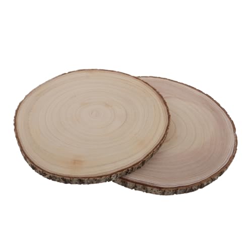 Housoutil 2 Stück Unlackierte Holzscheitscheiben Basteln Holzscheitscheiben Für Rustikale Holzscheitscheiben Weihnachtsbastelbedarf Natürliche Runde Scheiben Unlackierte Baumscheiben Housoutil 2 Stück Unlackierte Holzscheitscheiben Basteln Holzscheitscheiben Für Rustikale Holzscheitscheiben Weihnachtsbastelbedarf Natürliche Runde Scheiben Unlackierte Baumscheiben von Housoutil