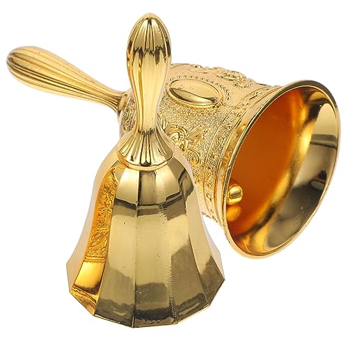 Housoutil 2 Stück Vintage Tischglocken Klassische Handglocken aus Kupferlegierung für Restaurant Bar Hochzeiten und Dekoratives Element Ergonomisches Design Klarer Langlebig Housoutil 2 Stück Vintage Tischglocken Klassische Handglocken aus Kupferlegierung für Restaurant Bar Hochzeiten und Dekoratives Element Ergonomisches Design Klarer Langlebig von Housoutil