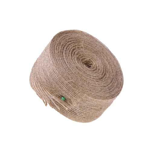 Housoutil 2 Stücke Natur Juteband Breit Lang Geflochtenes Juteribbon in Hellbraun Vielseitiges Bastelband für DIY Dekoration Geschenkverpackung Blumenvasen und Garten-bastelprojekte Housoutil 2 Stücke Natur Juteband Breit Lang Geflochtenes Juteribbon in Hellbraun Vielseitiges Bastelband für DIY Dekoration Geschenkverpackung Blumenvasen und Garten-bastelprojekte von Housoutil