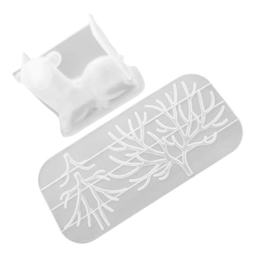 Housoutil 2 Stücke Silikon Gießformen für Epoxidharz Kreative Diy Formen für Dekoration Geweih und Kleines Reh Flexibel Einfach zu Reinigen und Tragbar Housoutil 2 Stücke Silikon Gießformen für Epoxidharz Kreative Diy Formen für Dekoration Geweih und Kleines Reh Flexibel Einfach zu Reinigen und Tragbar von Housoutil
