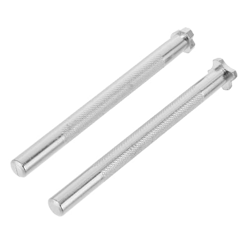 Housoutil 2 Stücke Teiliges Lederprägestempel aus Metall und Leder Langlebige Handstempel für Lederverarbeitung Benutzerfreundliche Gravur und Prägewerkzeuge für DIY Lederhandwerk und von Housoutil