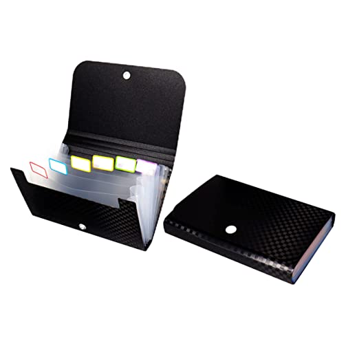 Housoutil 2 x Mini-Wickeltaschen-Organizer, mehrschichtig, tragbar, Dokumentenmappen für kleine Gegenstände, Rechnungen, Quittungen und mehr, für Büro und Schule Housoutil 2 x Mini-Wickeltaschen-Organizer, mehrschichtig, tragbar, Dokumentenmappen für kleine Gegenstände, Rechnungen, Quittungen und mehr, für Büro und Schule von Housoutil