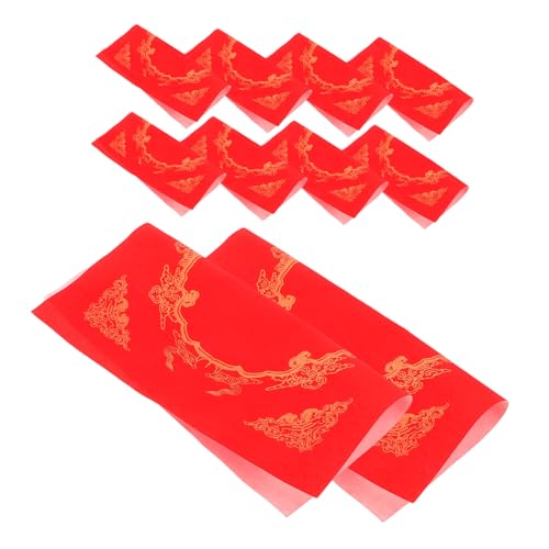 Housoutil 20 Blatt Rote Papierfeder Couplets Neujahr Couplet Hängende Couplets Zum Chinesischen Neujahr Neujahrspaare Zum Frühlingsfest Traditionelle Chinesische Couplet -schriftrollen von Housoutil