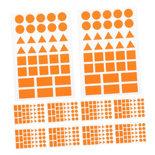 Housoutil 20 Blatt Selbstklebende Aufkleber Verschiedene Rechtecke Kreise für Effektive Organisation und Kreativprojekte Housoutil 20 Blatt Selbstklebende Aufkleber Verschiedene Rechtecke Kreise für Effektive Organisation und Kreativprojekte von Housoutil