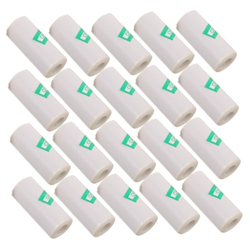 Housoutil 20 Rollen Selbstklebende Thermopapier Etiketten Präzise Druckaufkleber Kompatibel mit Thermodruckerkameras Für Büro Versand Einzelhandel und Organisation Housoutil 20 Rollen Selbstklebende Thermopapier Etiketten Präzise Druckaufkleber Kompatibel mit Thermodruckerkameras Für Büro Versand Einzelhandel und Organisation von Housoutil
