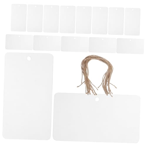Housoutil 20 Sets leere Acryl-Korbanhänger Etiketten für Aufbewahrungsbehälter, Lebensmittelbehälter und Organizer, stilvolle und vielseitige Identifikation für Zuhause und Büro Housoutil 20 Sets leere Acryl-Korbanhänger Etiketten für Aufbewahrungsbehälter, Lebensmittelbehälter und Organizer, stilvolle und vielseitige Identifikation für Zuhause und Büro von Housoutil
