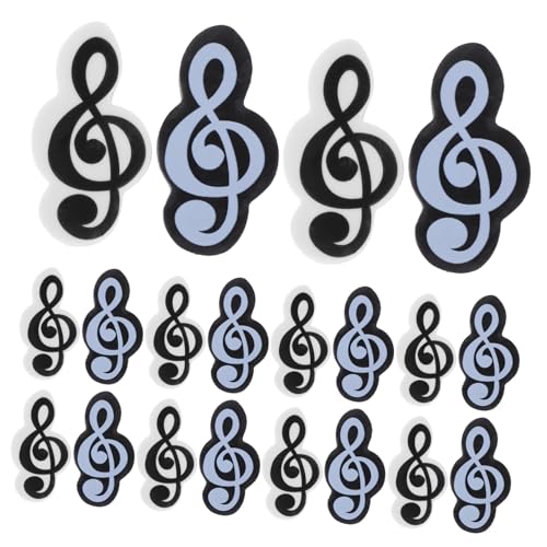 Housoutil 20 Stck. Niedliche Radiergummis Musiknotenform Mini Radierer für Tpr Material Tragbar und Leicht Klassenzimmer und Housoutil 20 Stck. Niedliche Radiergummis Musiknotenform Mini Radierer für Tpr Material Tragbar und Leicht Klassenzimmer und von Housoutil