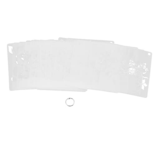 Housoutil 20 Stück Blumen Malvorlagen Set Wiederverwendbare Diy Schablonen für Kreative Malprojekte für Scrapbooking und Bastelarbeiten Familie und Schule Housoutil 20 Stück Blumen Malvorlagen Set Wiederverwendbare Diy Schablonen für Kreative Malprojekte für Scrapbooking und Bastelarbeiten Familie und Schule von Housoutil