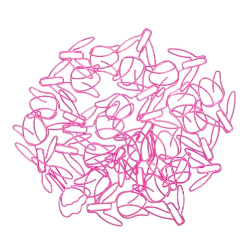 Housoutil 20 Stück Büroklammer Klammern für Papier Papierclips Plastik Rosa Housoutil 20 Stück Büroklammer Klammern für Papier Papierclips Plastik Rosa von Housoutil