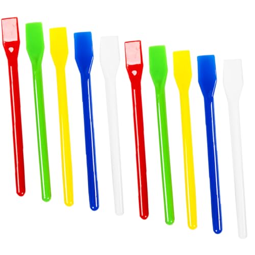 Housoutil 20 Stück Bunte Kunststoff Rührstäbchen für Farbe und Kleber Multifunktionale Mischwerkzeuge für Farben Pigmente und Kleber für Kreative Wiederverwendbar Zufällige Farbe Housoutil 20 Stück Bunte Kunststoff Rührstäbchen für Farbe und Kleber Multifunktionale Mischwerkzeuge für Farben Pigmente und Kleber für Kreative Wiederverwendbar Zufällige Farbe von Housoutil
