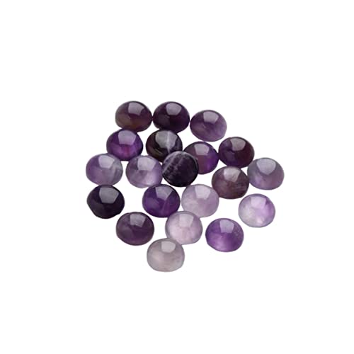 Housoutil 20 Stück Edelsteinglas bastelmaterial bastel materialien runden Zubehör Edelsteine Miniatur Basteln Strasssteine Herstellung wertvoll nähen schmuck lila Kristall-Cabochons Violett Housoutil 20 Stück Edelsteinglas bastelmaterial bastel materialien runden Zubehör Edelsteine Miniatur Basteln Strasssteine Herstellung wertvoll nähen schmuck lila Kristall-Cabochons Violett von Housoutil