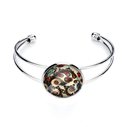 Housoutil 20 Stück Ethnische Schmuckherstellung Zubehör Patch Halbkreis Schmuckmaterial für Diy Projekte für Ohrringe Armbänder und Bastelarbeiten von Housoutil