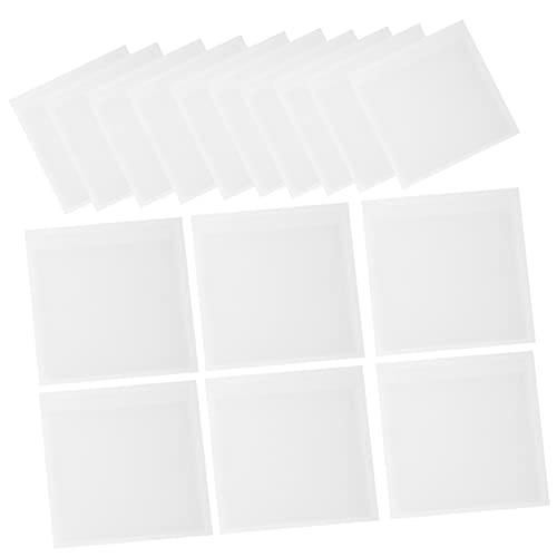 Housoutil 20 Stück Etikettenbeutel Mit Karte Ort Inhaber Name Abdeckungen Für Selbstklebende Etiketten Etikettenhüllen Klebeetikettentaschen Taschen Für Lageretiketten Pvc von Housoutil