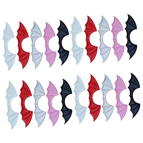 Housoutil 20 Stück Fledermausflügel aus Stoff halloween haarschmuck halloween dekoration streudekor halloween nähen für Schuhe Schläger Aufkleber Zubehör für Schuhbekleidung Kleidungszubehör Housoutil 20 Stück Fledermausflügel aus Stoff halloween haarschmuck halloween dekoration streudekor halloween nähen für Schuhe Schläger Aufkleber Zubehör für Schuhbekleidung Kleidungszubehör von Housoutil