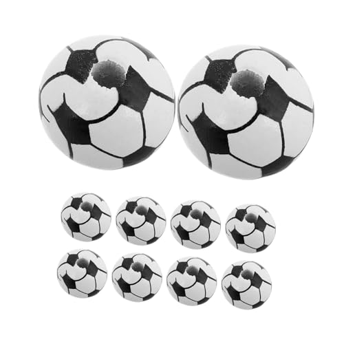 Housoutil 20 Stück Fußball Holzperlen DIY Sportperlen für Armbänder und Kreative Bastelideen für Sicher und Einfach zu Handhaben für Schmuckherstellung Housoutil 20 Stück Fußball Holzperlen DIY Sportperlen für Armbänder und Kreative Bastelideen für Sicher und Einfach zu Handhaben für Schmuckherstellung von Housoutil