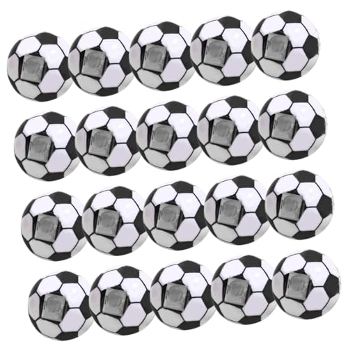 Housoutil 20 Stück Fußballbleistift Graphit Schule Fußballstift Sportschärfer Ruhig Entzückender Bleistiftspitzer Party Süße Bleistifte Schüler Manuelle Fußball Bleistifte Spaß Stahl von Housoutil