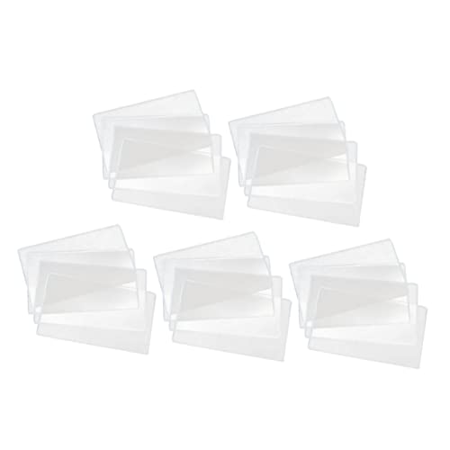 Housoutil 20 Stück Hartes Gummi -schutzbeutel Sortiert Halter Für Sammler Klare Rechnung Sammlung Tragbar Papierhalter Versiegelbar Tasche Papiertüte Fall Groß Kasse Weiß Pvc Housoutil 20 Stück Hartes Gummi -schutzbeutel Sortiert Halter Für Sammler Klare Rechnung Sammlung Tragbar Papierhalter Versiegelbar Tasche Papiertüte Fall Groß Kasse Weiß Pvc von Housoutil