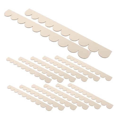 Housoutil 20 Stück Holzleisten Dekorative Unbehandelte Gewellte Holzleisten Gewellte Schranktürleisten Regalkanten Dekoratives Holz Zum Basteln DIY Housoutil 20 Stück Holzleisten Dekorative Unbehandelte Gewellte Holzleisten Gewellte Schranktürleisten Regalkanten Dekoratives Holz Zum Basteln DIY von Housoutil