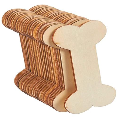 Housoutil 20 Stück Hundeknochen Holzschneider Unbehandelt DIY Graffiti Tags für Kreative Projekte Bastelmaterial für Langlebig und Wiederverwendbar Housoutil 20 Stück Hundeknochen Holzschneider Unbehandelt DIY Graffiti Tags für Kreative Projekte Bastelmaterial für Langlebig und Wiederverwendbar von Housoutil