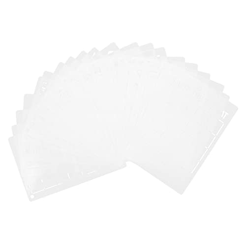 Housoutil 20 Stück Kontovorlage Erwachsene Malvorlagen Journal -Schablone Notebook-Schablone Malschablonen Zeitschriftenvorlagen Tagebuch Malvorlage das Haustier von Housoutil