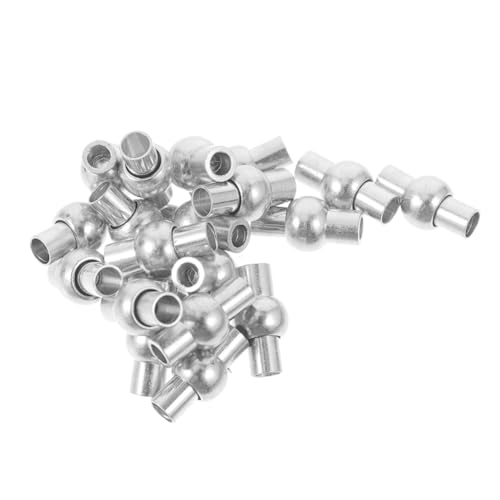 Housoutil 20 Stück Magnetschnalle Magnetischer Halskettenverschluss Magnete Schmuckschnalle DIY Schmuckherstellung Verschlüsse Schmuck DIY Verschluss Schnallen Für Halsketten von Housoutil