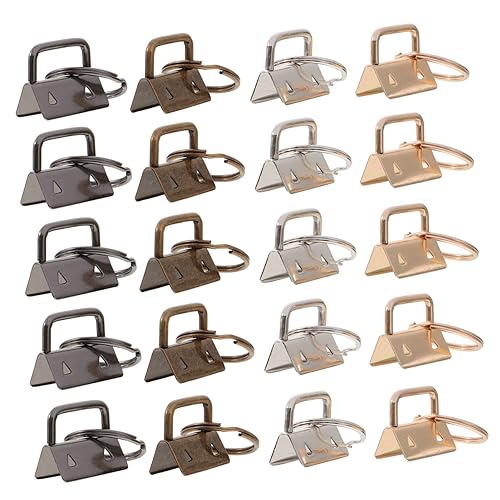 Housoutil 20 Stück Metall Schlüsselringe mit Verschluss Diy Zubehör für Schlüsselanhänger Armbänder und Bastelprojekte und Korrosionsbeständig Housoutil 20 Stück Metall Schlüsselringe mit Verschluss Diy Zubehör für Schlüsselanhänger Armbänder und Bastelprojekte und Korrosionsbeständig von Housoutil