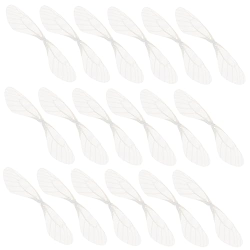 Housoutil 20 Stück Organza Libellenflügel Ohrringe Zubehör für DIY Schmuckherstellung Leichte und Dekoration für Haaraccessoires und Broschen für Bastelprojekte Housoutil 20 Stück Organza Libellenflügel Ohrringe Zubehör für DIY Schmuckherstellung Leichte und Dekoration für Haaraccessoires und Broschen für Bastelprojekte von Housoutil