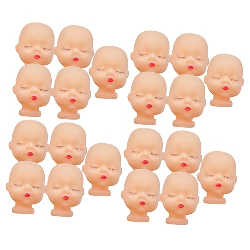 Housoutil 20 Stück Puppenkopf aus Vinyl Schlüssel Puppenkopf zum Flechten puppenköpfe wohnungsdeko unikal dollhaus The Present Edith Eger hausdeko gefälschter Puppenkopf Körperteile Einer Puppe Housoutil 20 Stück Puppenkopf aus Vinyl Schlüssel Puppenkopf zum Flechten puppenköpfe wohnungsdeko unikal dollhaus The Present Edith Eger hausdeko gefälschter Puppenkopf Körperteile Einer Puppe von Housoutil