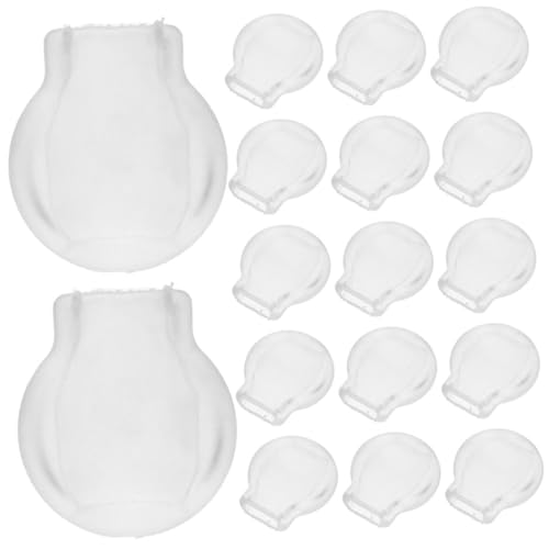Housoutil 20 Stück Schmerzsichere Dichtungen Ohrringe Gummi-ohrringheber-unterlage Große Ohrring-verschlüsse Für Schlupfohren Ohrclips Hinten Clip-ohrring- Tpe Transparent Housoutil 20 Stück Schmerzsichere Dichtungen Ohrringe Gummi-ohrringheber-unterlage Große Ohrring-verschlüsse Für Schlupfohren Ohrclips Hinten Clip-ohrring- Tpe Transparent von Housoutil