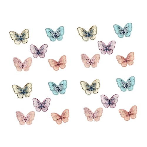 Housoutil 20 Stück Schmetterlings Aufnäher Bestickte Dekorative Patches für Kleidung Diy Bastelprojekte und Accessoires zum Reparieren und Verzieren von Taschen Schuhen und Mehr Housoutil 20 Stück Schmetterlings Aufnäher Bestickte Dekorative Patches für Kleidung Diy Bastelprojekte und Accessoires zum Reparieren und Verzieren von Taschen Schuhen und Mehr von Housoutil