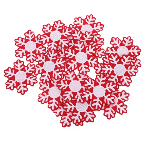 Housoutil 20 Stück Schneefleck Schneeflocke Gestickt Weihnachtsschneeflocken-stickmotive Flicken Zum Aufbügeln Im Winter Urlaub Eisen Auf Patches Urlaub Patches Zum Aufbügeln Stickgarn Housoutil 20 Stück Schneefleck Schneeflocke Gestickt Weihnachtsschneeflocken-stickmotive Flicken Zum Aufbügeln Im Winter Urlaub Eisen Auf Patches Urlaub Patches Zum Aufbügeln Stickgarn von Housoutil