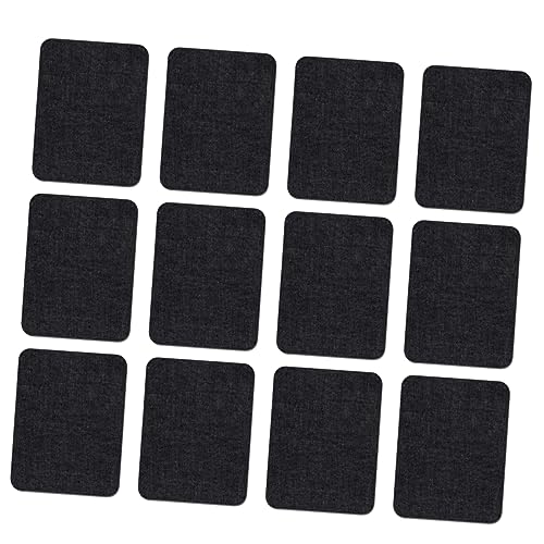 Housoutil 20 Stück Schwarze Bügelflicken für Jeans Jacken und Taschen Große Rechteckige Textilaufnäher für Diy Projekte Einfach Anzubringen Strapazierfähigem Material Housoutil 20 Stück Schwarze Bügelflicken für Jeans Jacken und Taschen Große Rechteckige Textilaufnäher für Diy Projekte Einfach Anzubringen Strapazierfähigem Material von Housoutil