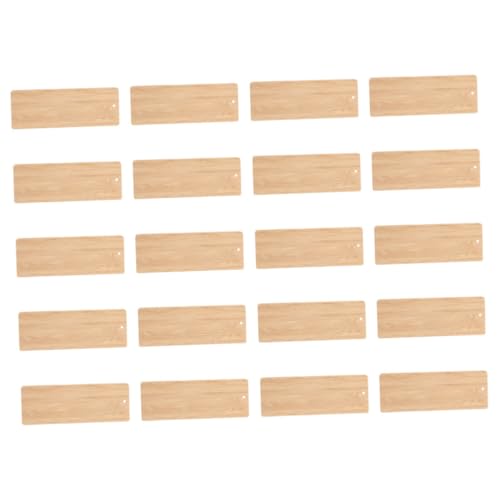 Housoutil 20 Stück Teiliges Bambus Lesezeichen Blanko Diy Buchzeichen Natürlichem Holz Beschreibbar zum Basteln und Anhänger Dekoration für Schüler Lehrer und Kreative Housoutil 20 Stück Teiliges Bambus Lesezeichen Blanko Diy Buchzeichen Natürlichem Holz Beschreibbar zum Basteln und Anhänger Dekoration für Schüler Lehrer und Kreative von Housoutil