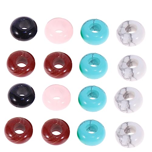 Housoutil 20 Stück Teiliges Natürliche Achatperlen Große Lochperlen für Diy Schmuckherstellung Durchmesser für Armbänder und Kreative Bastelprojekte Housoutil 20 Stück Teiliges Natürliche Achatperlen Große Lochperlen für Diy Schmuckherstellung Durchmesser für Armbänder und Kreative Bastelprojekte von Housoutil