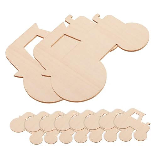 Housoutil 20 Stück Teiliges Unbemaltes Holz Fahrzeug Anhänger aus Lindenholz für DIY Basteln Kinderfreundlich Glatte Oberfläche zum Bemalen Verzieren und Dekorieren Housoutil 20 Stück Teiliges Unbemaltes Holz Fahrzeug Anhänger aus Lindenholz für DIY Basteln Kinderfreundlich Glatte Oberfläche zum Bemalen Verzieren und Dekorieren von Housoutil