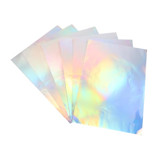 Housoutil 20 Stück Wasserdichte Druckaufkleber groß selbstklebendes Druckpapier weißes Aufkleberpapier Aufkleber aus Papier bedruckbare wasserfeste Etiketten bedruckbare Etiketten von Housoutil