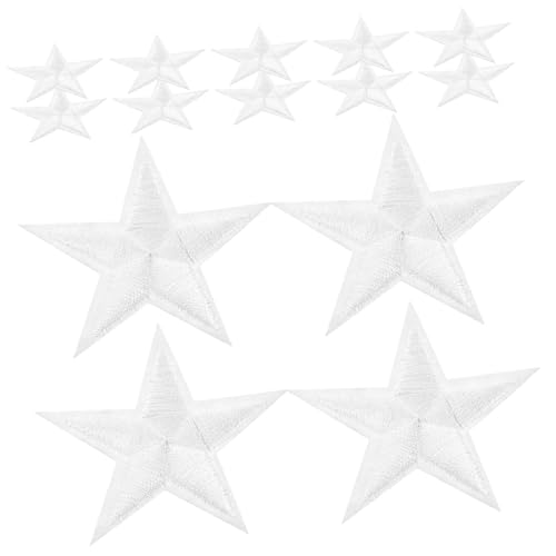 Housoutil 20 Stück kleine Eisenflecken Stoff drücken Stern-heißer gestickter Aufnäher Karikatur Mantelflicken für Kleidungsversorgung zarte Kleiderflicken Polyester Weiß Housoutil 20 Stück kleine Eisenflecken Stoff drücken Stern-heißer gestickter Aufnäher Karikatur Mantelflicken für Kleidungsversorgung zarte Kleiderflicken Polyester Weiß von Housoutil