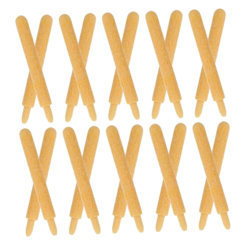 Housoutil 20 Stücke Mark Stift Ersatz Spitze Marker Stift Tipps Farbe Spitze Marker Gelb Acryl von Housoutil